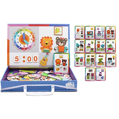 Cutie cu puzzle magnetic TediGame