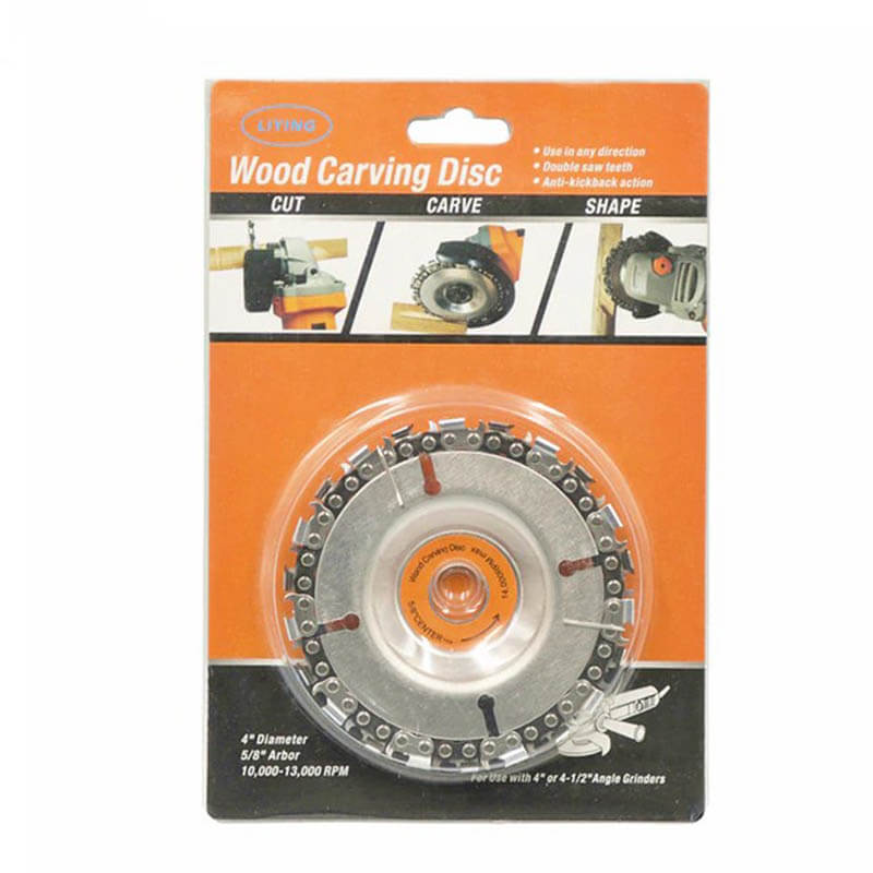 Disc sculptură în lemn pentru polizor WoodCarver 100