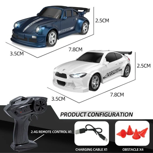 DriftRacer™ mini mașină de drift cu telecomandă