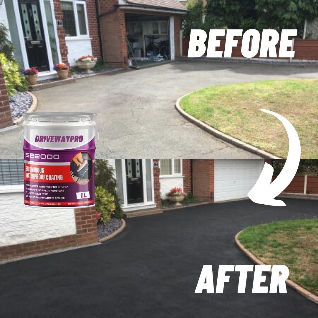 Restaurator de asfalt DrivewayPRO™ - 1 L / 2 m²