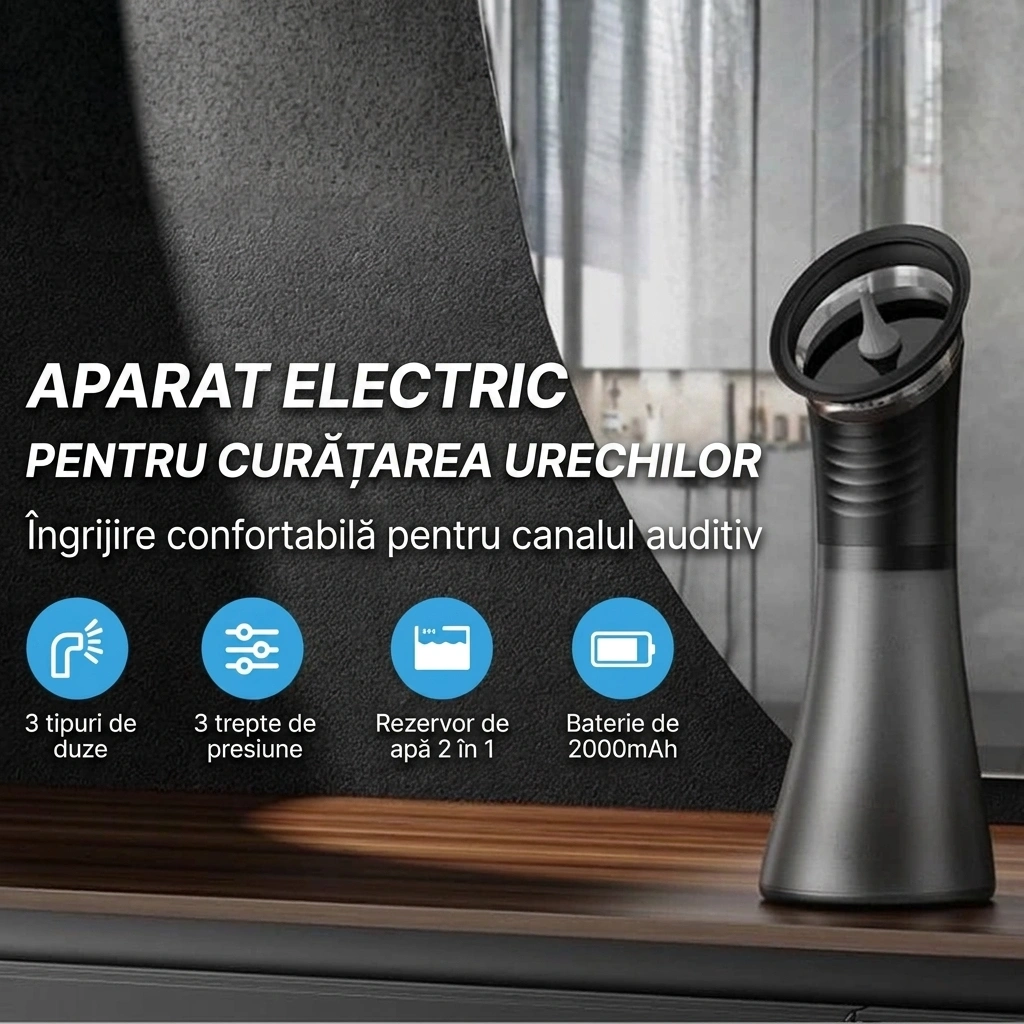 Aparat electric pentru curățarea urechilor EarPure™
