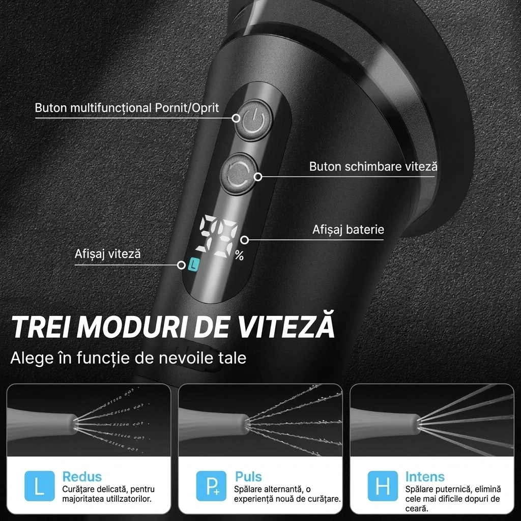 Aparat electric pentru curățarea urechilor EarPure™