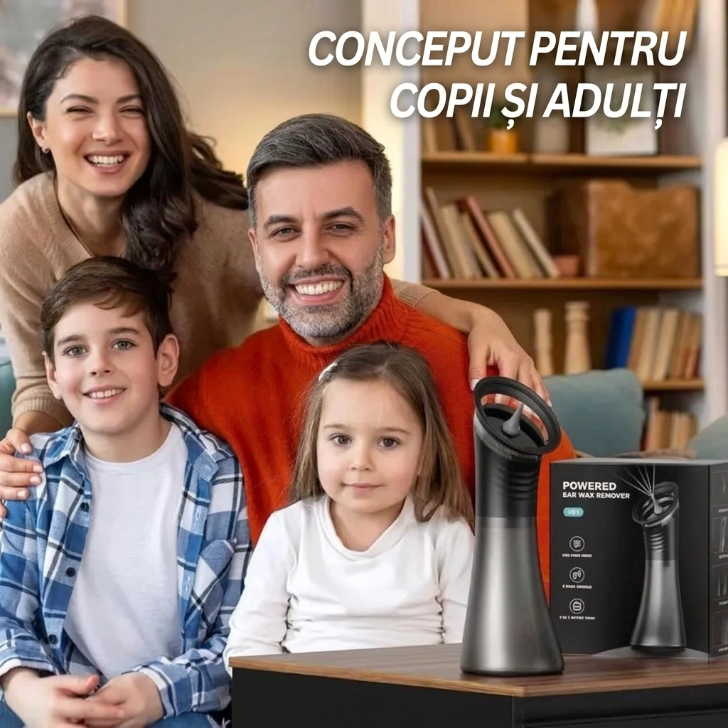 Aparat electric pentru curățarea urechilor EarPure™