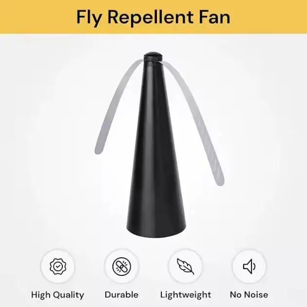 FlyAway™ Fly Repellent Ventilator de masă, 1+1 GRATIS