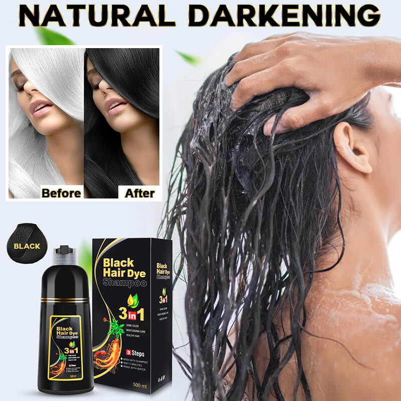 Șampon pentru colorarea părului negru InstaBlack™ (500 ml)