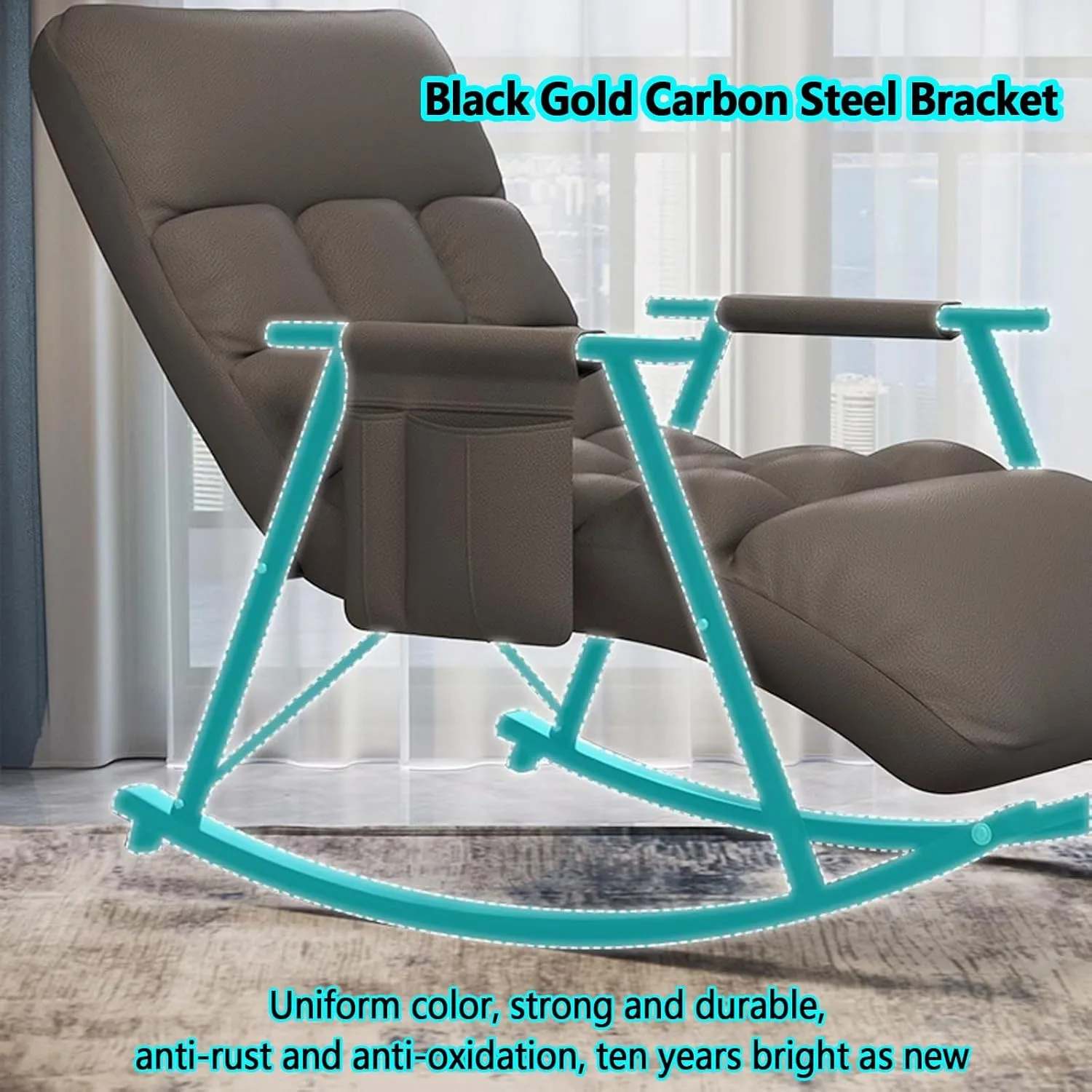 LoungeGlide™ scaun balansoar cu pernă reglabilă