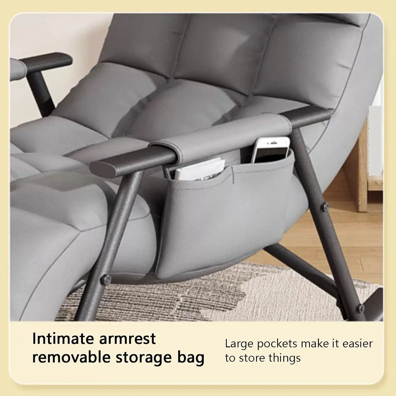 LoungeGlide™ scaun balansoar cu pernă reglabilă