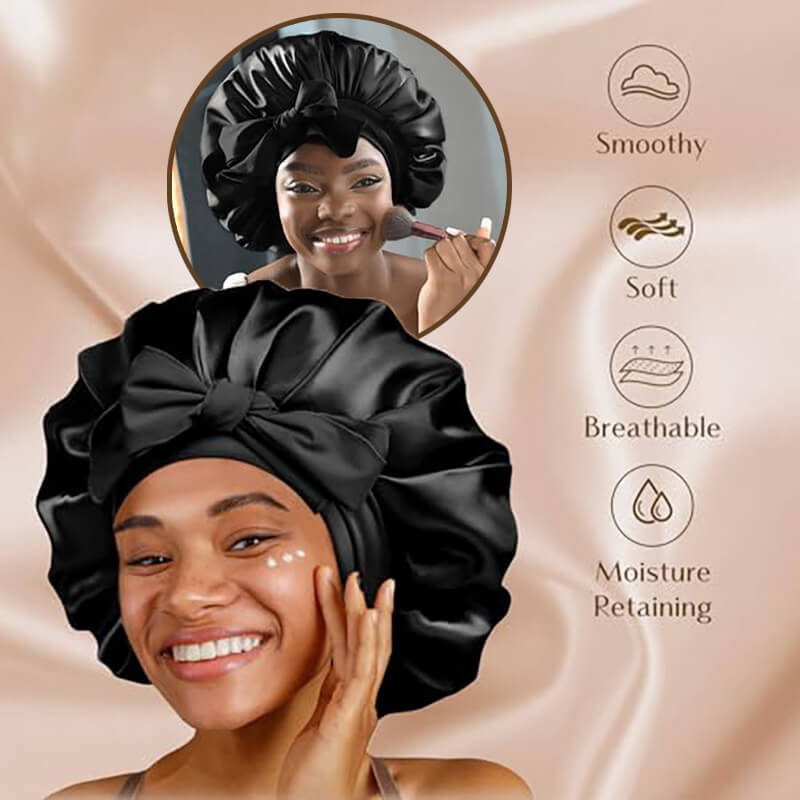Bonetă din satin MadamBonnet™