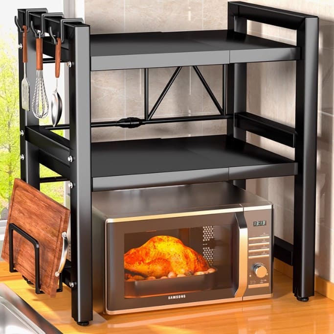 MagicRackPro™ raft extensibil pe 3 niveluri pentru microunde