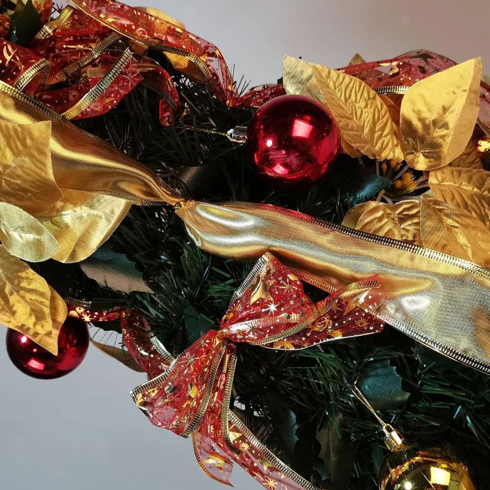 MerryPine™ Pom de Crăciun pliabil pre-decorat