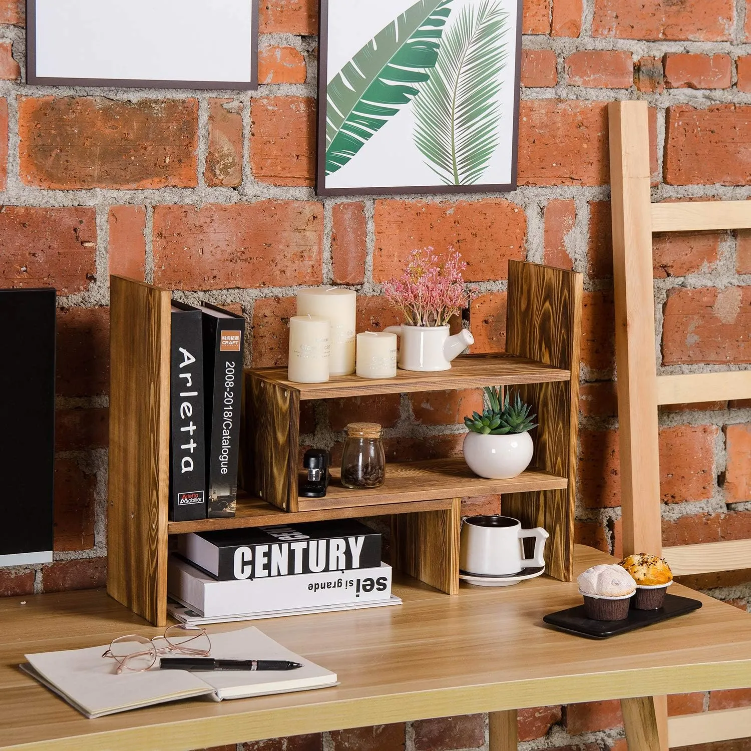 ModulRack™ organizator modular din lemn pentru blatul de lucru