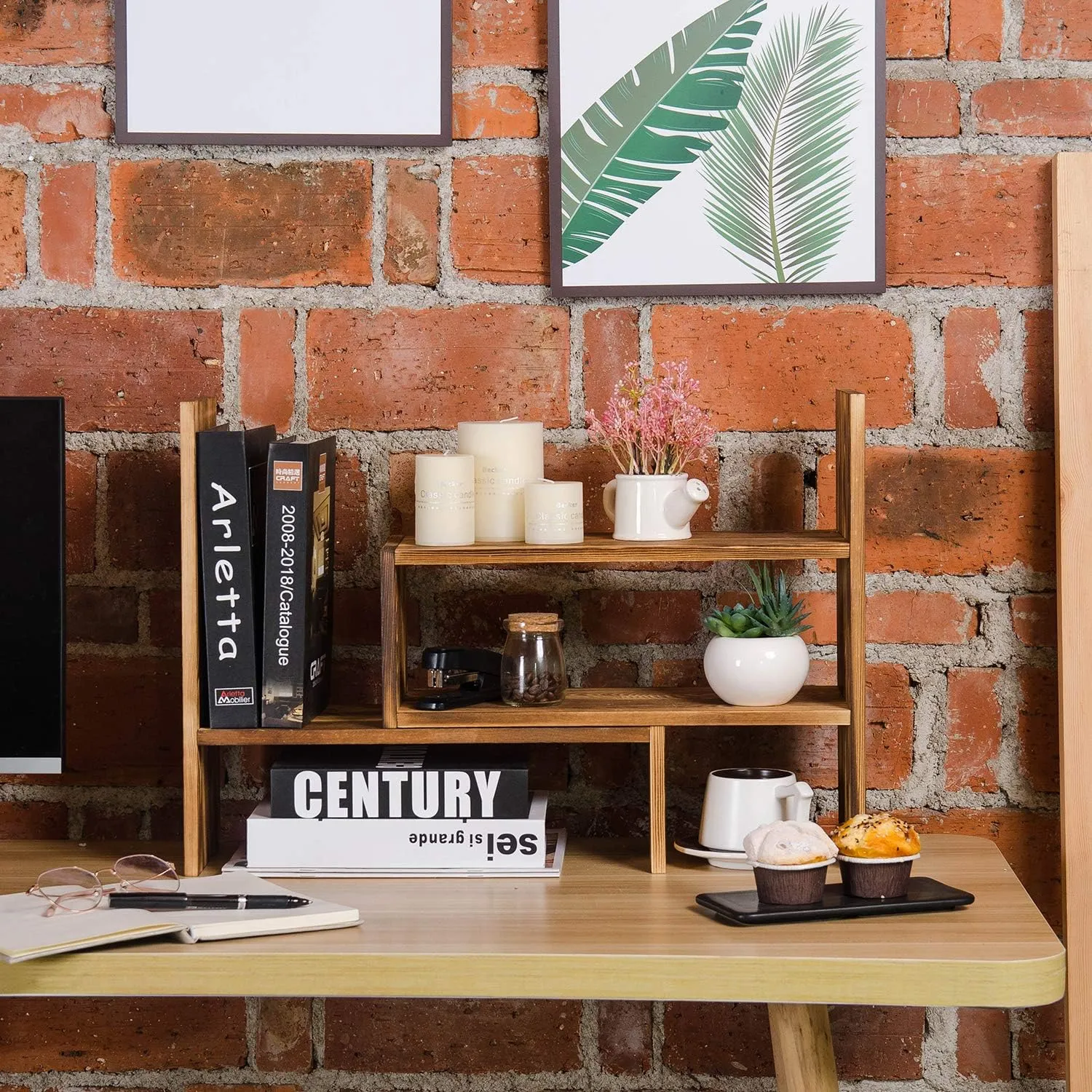 ModulRack™ organizator modular din lemn pentru blatul de lucru
