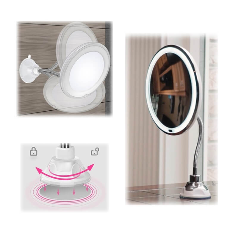 Oglindă cu LED MirrorMag