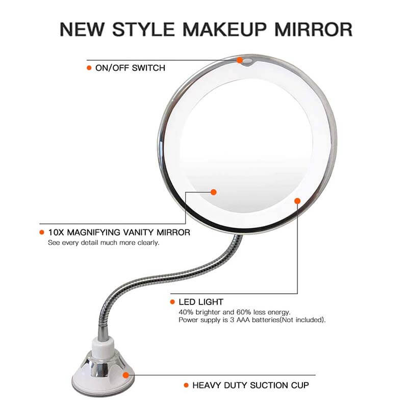 Oglindă cu LED MirrorMag