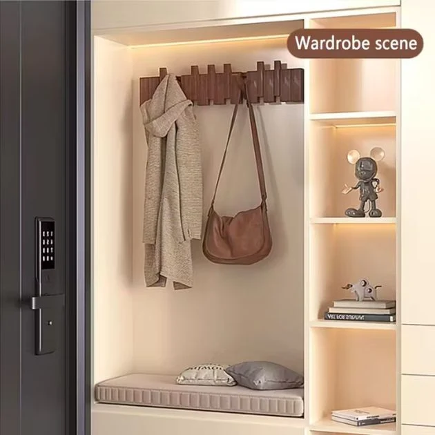 PianoRack™ cuier din lemn în formă de clape de pian