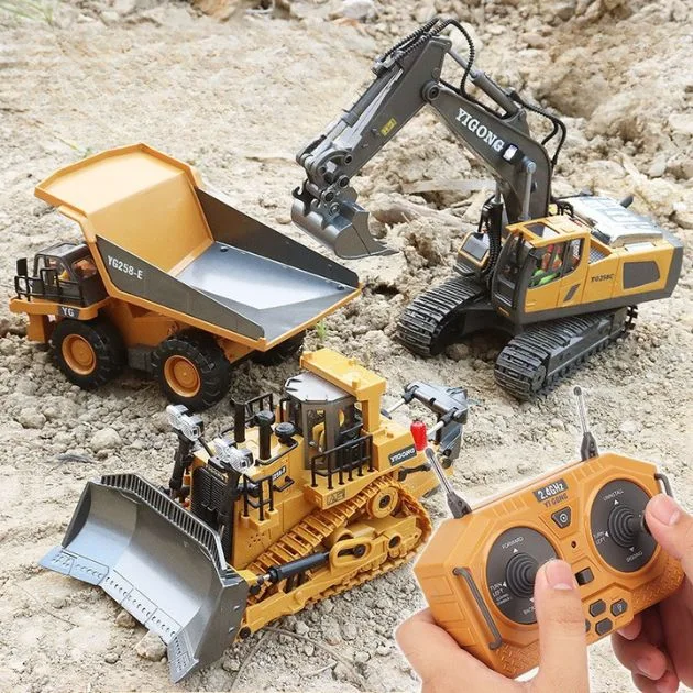 PowerCrew™ Mașină de construcții electrică cu telecomandă