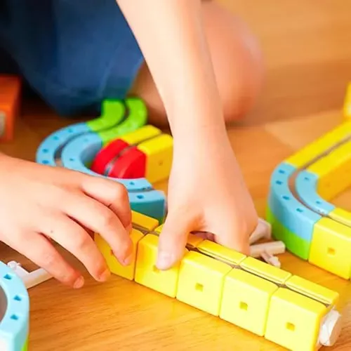 Kit de construcție monorail magnetic RailMag™ - 66 bucăți