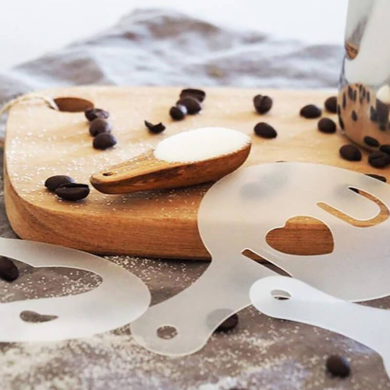 Șabloane decorative pentru cappuccino SchiumaWow