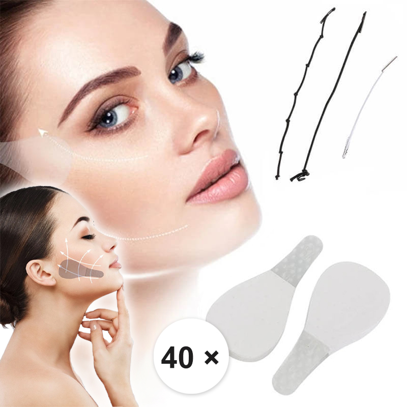 Set de stickere invizibile pentru lifting facial InstaLift