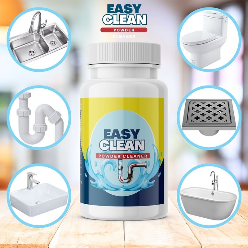 Soluție de curățat pentru scurgeri și chiuvete EasyClean