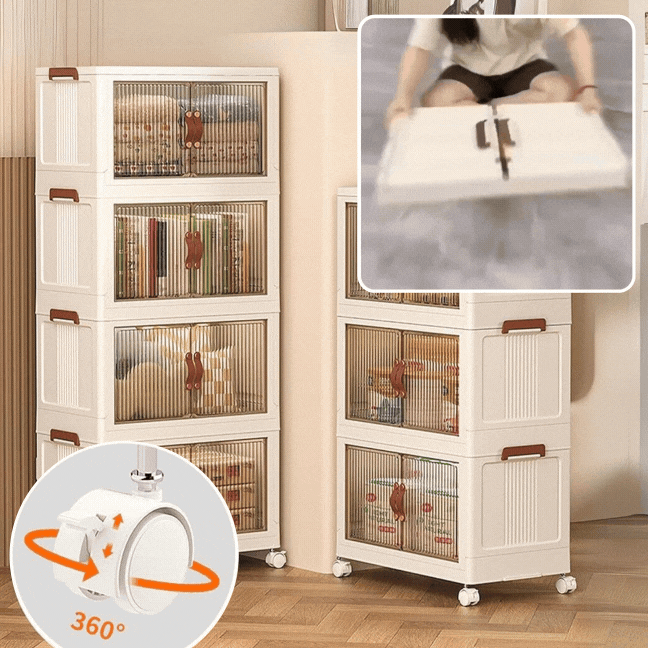 StackRack™ dulap pliabil suprapozabil (4 straturi)