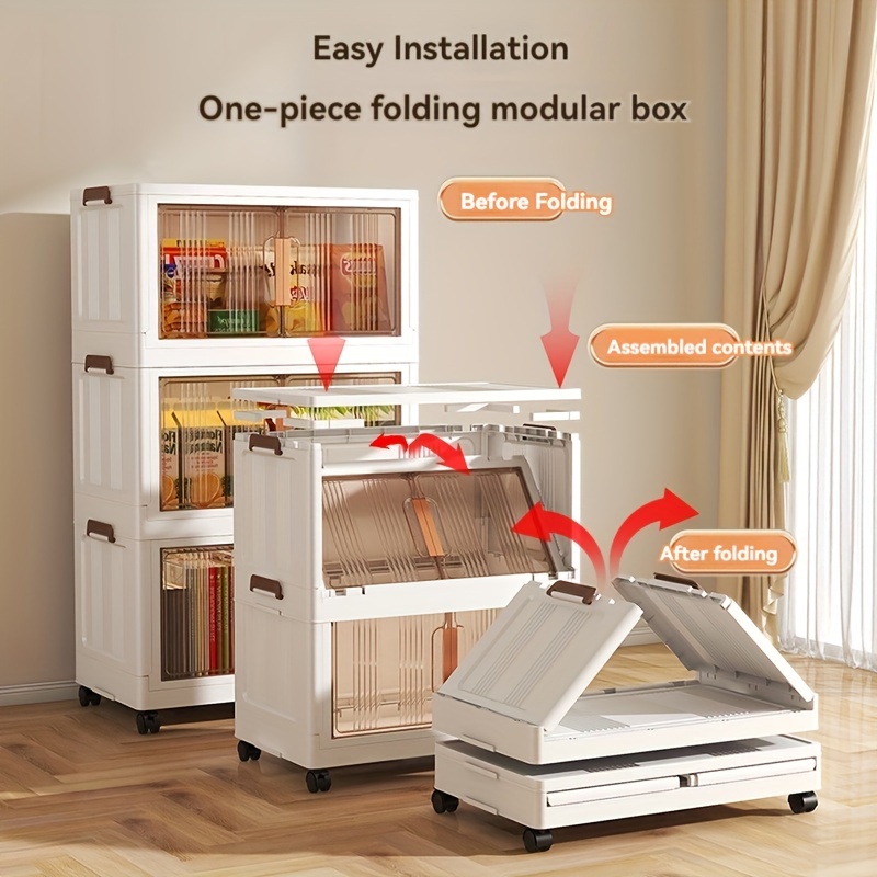 StackRack™ dulap pliabil suprapozabil (4 straturi)