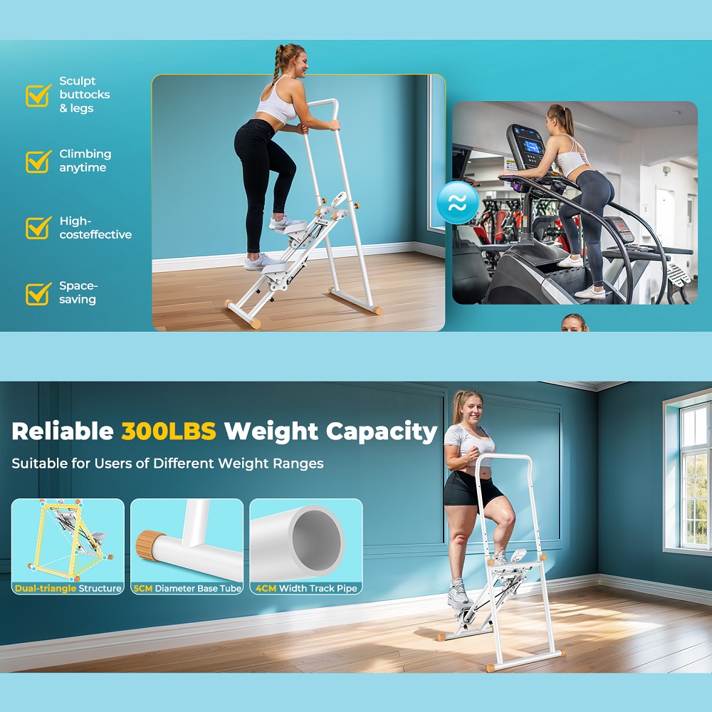 StepFIT™ stepper pentru scări cu mâner