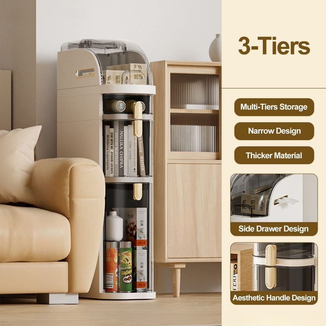 StoreMaster™ raft economizor de spațiu pentru baie