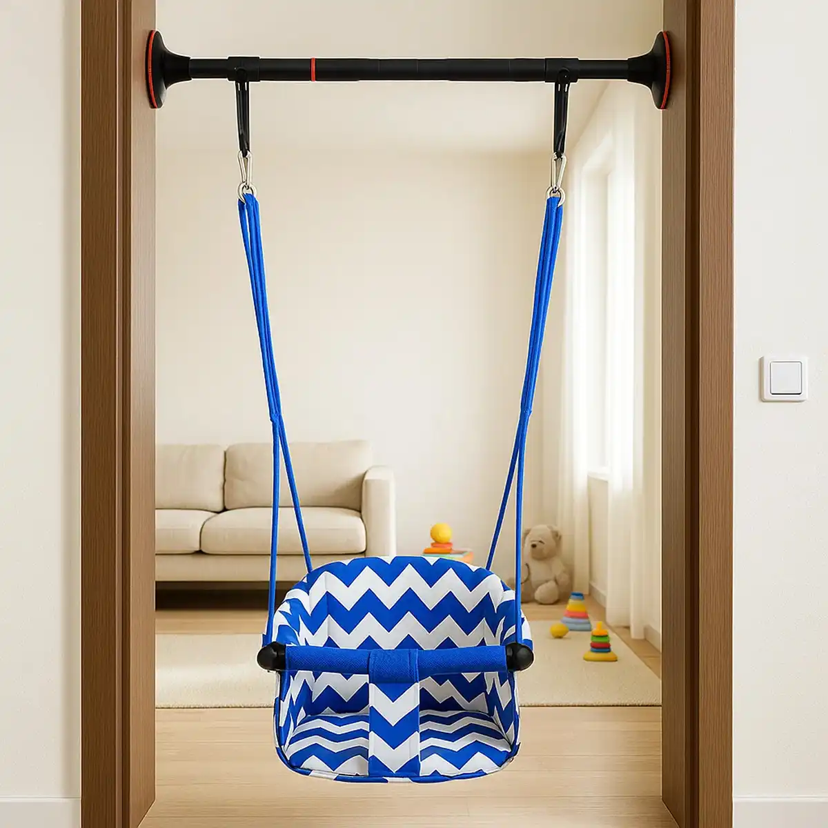 SwingJoy™ bară de tensiune pentru leagăn suspendat pentru copii