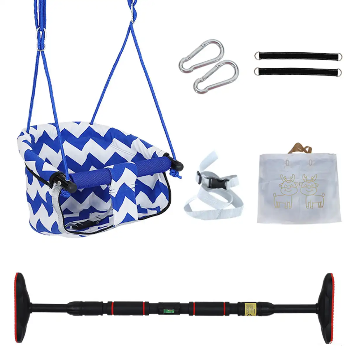 SwingJoy™ bară de tensiune pentru leagăn suspendat pentru copii
