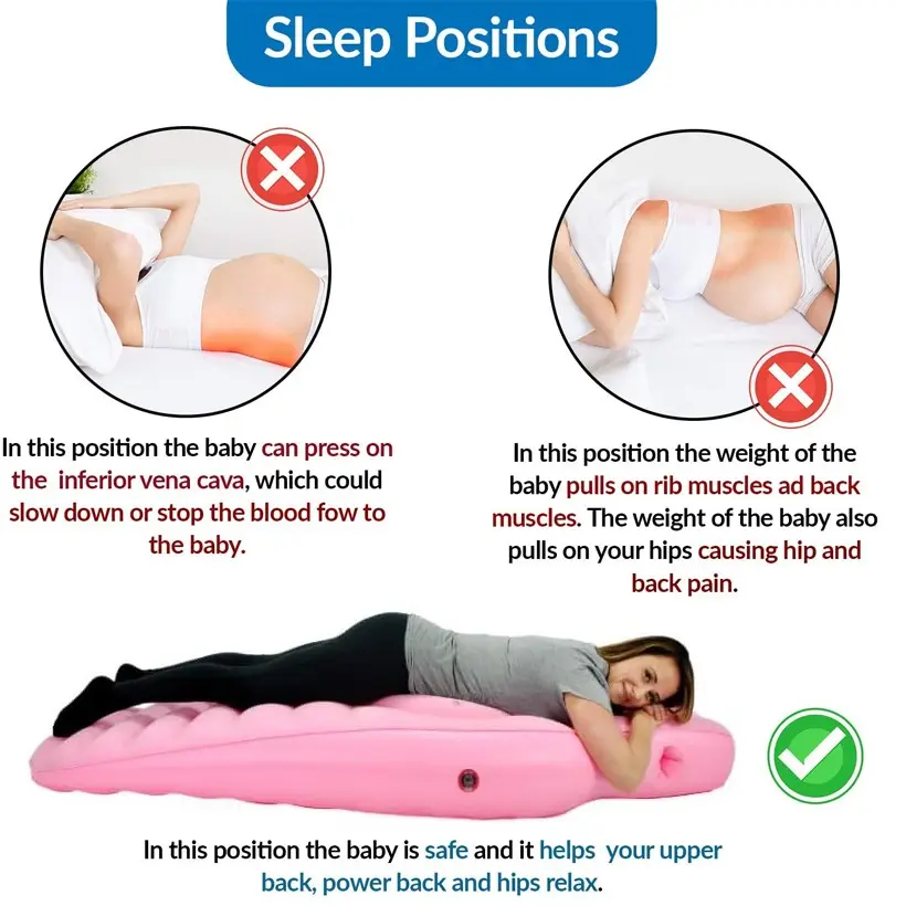 CozyMama™ naduvni jastuk za trudnice