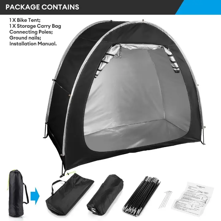 StormRack™ šator za skladištenje bicikala na otvorenom