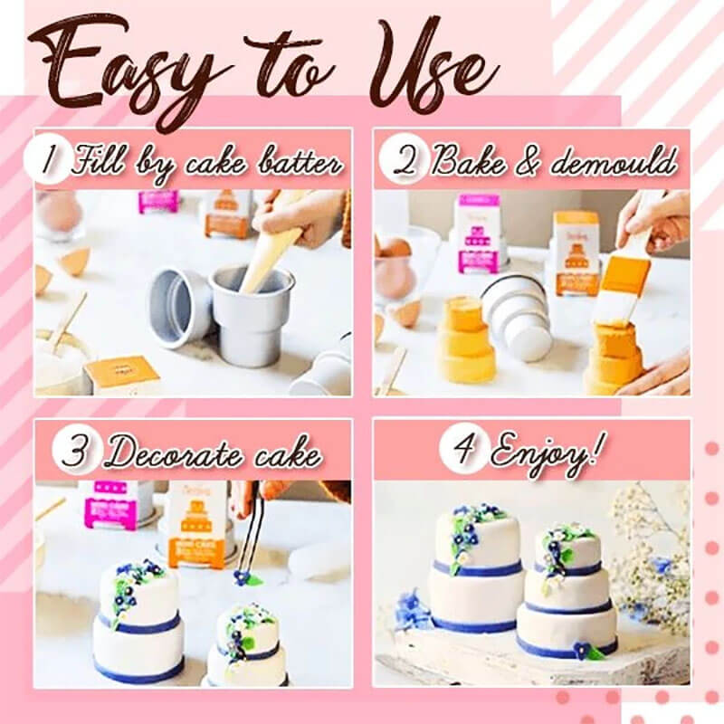 Forma na mini poschodové torty