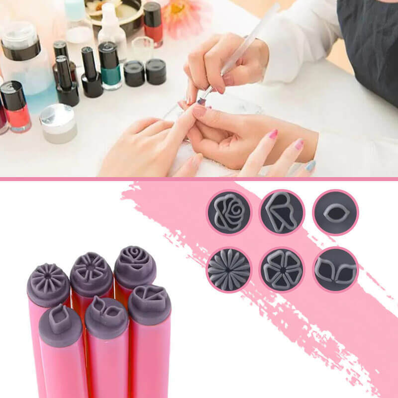 Sada pečiatok na nechty NailCraft™ (15 ks)