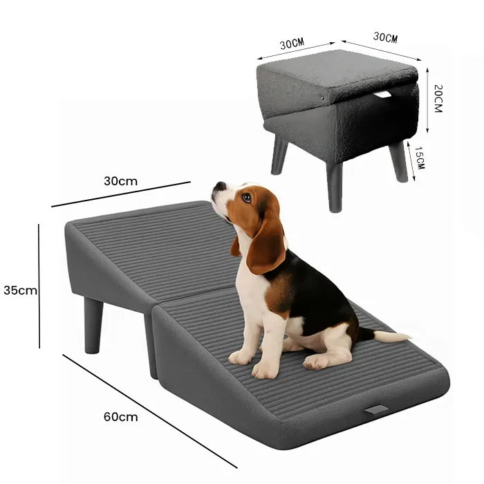 PawStep™ 2 v 1 taburet a rampa pre psov