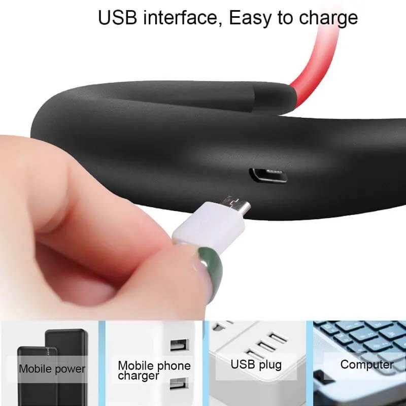 Prenosný ventilátor na krk CoolPod