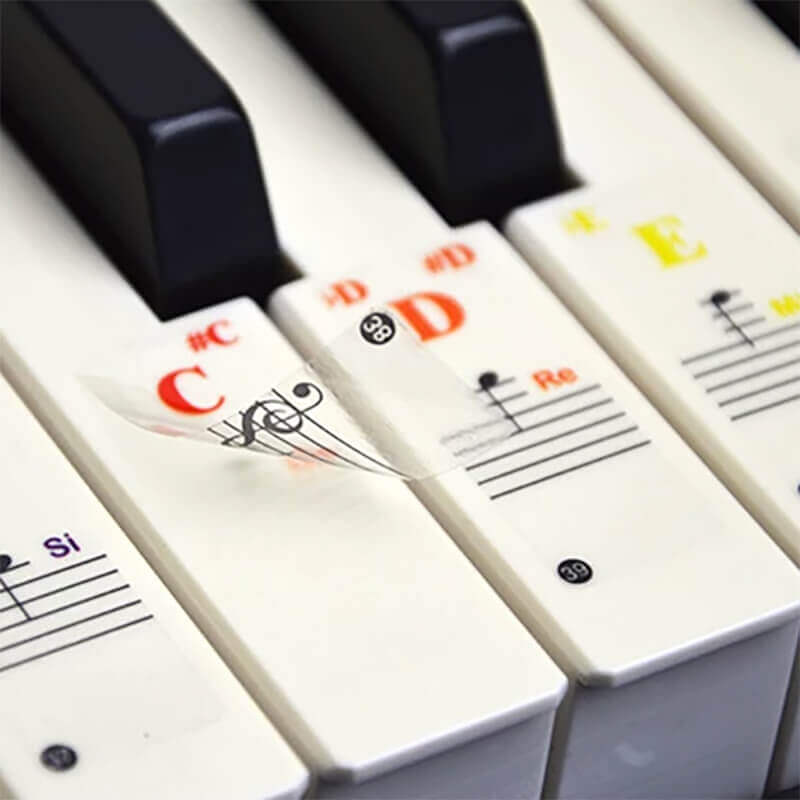 Samolepky na klávesy PianoCoach