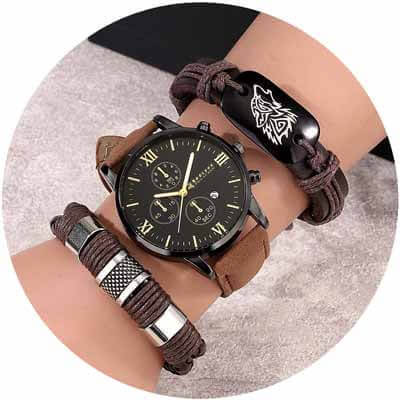 Set hodiniek a náramkov Beowulf