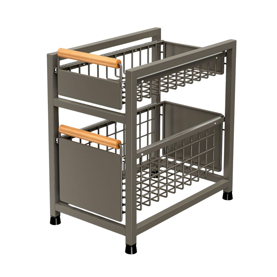 SlideRaw™ 2-úrovňový regál s posuvnými zásuvkami