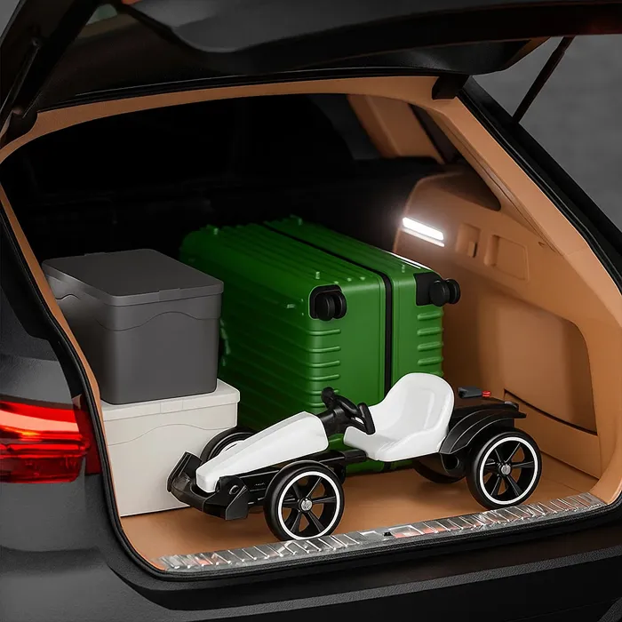 SuperKart™ detský elektrický skladací go-kart