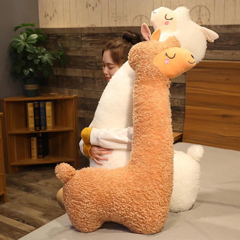 Vankúš na maznanie alpaka Wooly 
