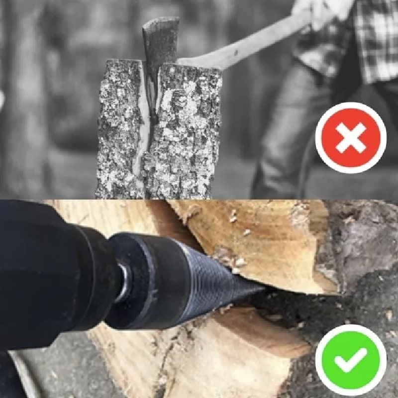 Výkonný štiepací vrták QuickWood