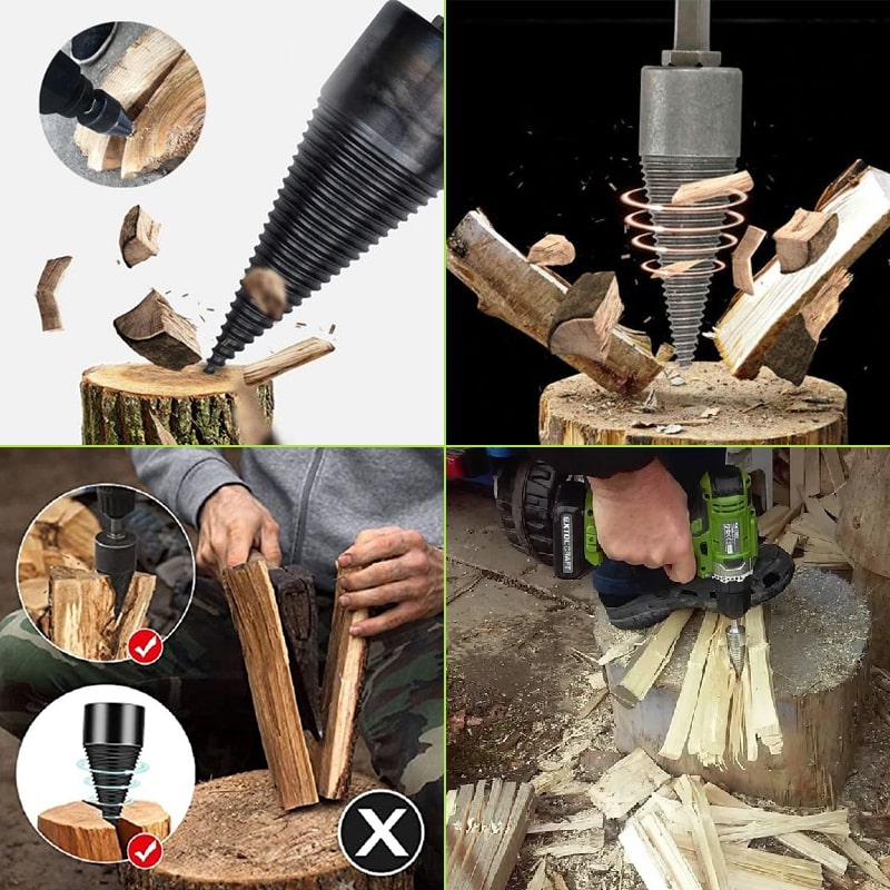 Výkonný štiepací vrták QuickWood
