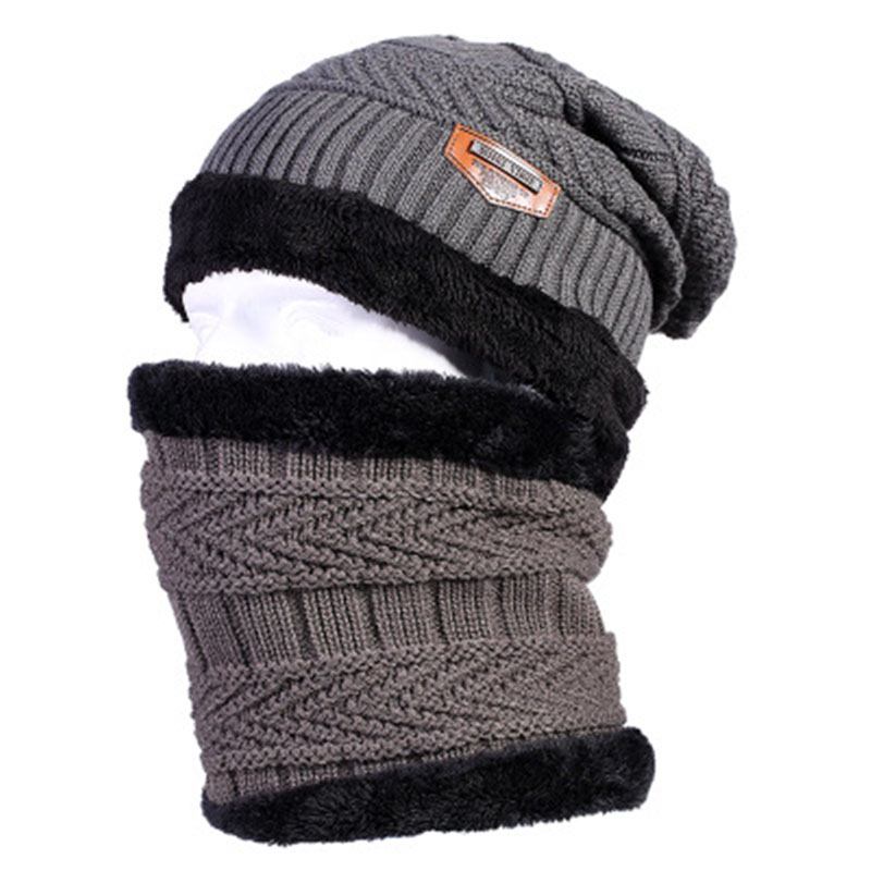 Zimná čiapka a šál 2v1